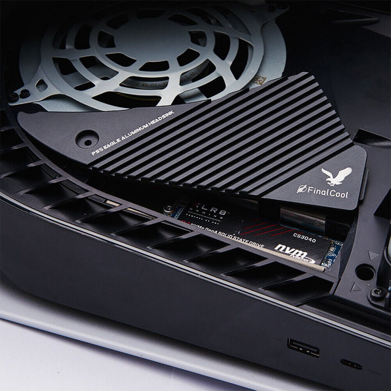 FinalCool Passive Cooler M.2 NVMe 2280 Solid State Drive SSD Heatsink for PS5