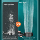 5 Modes High Pressure Handheld Shower Heads Water Saving Sprayer (Black) Newly