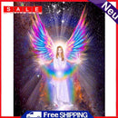 DIY Diamond Painting Angel Crystal Drill Handmade Mosaic Wall Pictures Craft