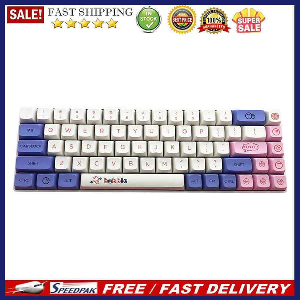 127pcs Mechanical Keyboard Keycaps XDA Height Computer Accessory for MX Switches
