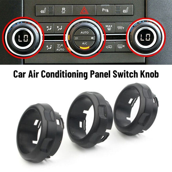 Decorative Ring Knob Decoration Air Conditioning Knob Interior Trim Ring