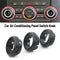 Decorative Ring Knob Decoration Air Conditioning Knob Interior Trim Ring