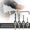4pcs Countersink Drill Woodworking HSS Drill Bit Kit for Drilling Holes