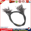 10pcs Anti-bite 50cm 150lb Front Conductor Fishing Line Fish Gear (Black) Newly