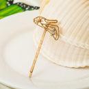 Trend Hairgrips Side Decorative Barrettes Women Hollow Rhinestone Clips Jewel