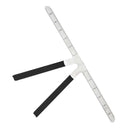 Permanent Eyebrow Stencil Microblading Measure Makeup Tattoo Ruler Tool Newly