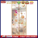 Magnetic Curtains Door Screen Anti-insect Curtain Mosquito Net Tulle(Coffee