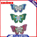 3pcs DIY Diamond Painting Hair Clips Butterfly Rhinestone Bobby Pins Headwear