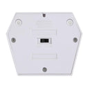 2X4LED Fence Lamp Solar Powered Plastic Stair Wall Light Outdoor Garden