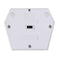 2X4LED Fence Lamp Solar Powered Plastic Stair Wall Light Outdoor Garden