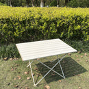 Camping Folding Table with Storage Bag Foldable Hiking Traveling Outdoor Garden