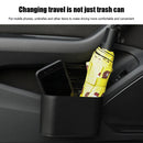 Universal Car Trash Can Flip Lid Garbage Bin Auto Stowing Tidying Accessori