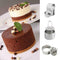 Round Mousse Mould Cake Steel Ring Pastry Mold Baking TOP Tool S8P1