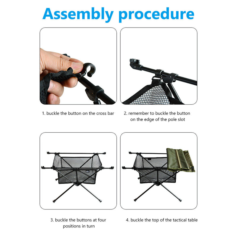 Portable Table Storage Net Outdoor Dishware Foldable Storage Bag Portable