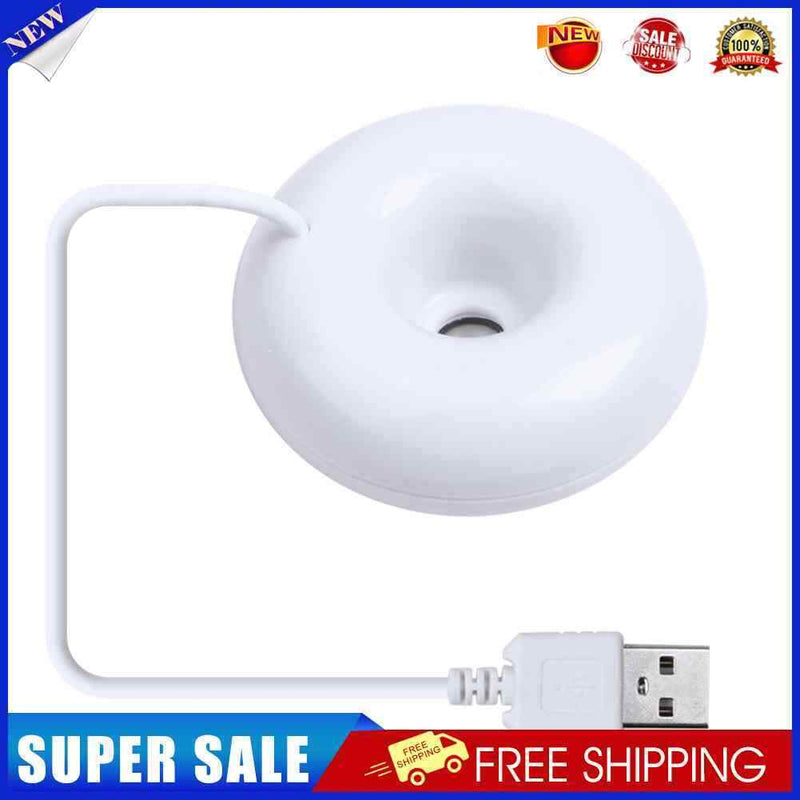 ABS Water Portable Mini Air Ultrasonic Home Humidifier DC White