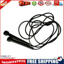 Boxing/Jump/Speed/Sports/Fitness Adjustable Length Jump Rope Skipping Black