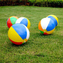 #A 30cm Colorful Inflatable Beach Ball PVC Outdoor Summer Swimming Water Sport
