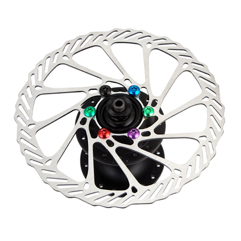 12x M5x10mm Disk Brake Rotor Bolts Bicycle Parts MTB Mountain Bike Brake Sc