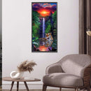 5D Diamond Painting Sunset Tiger Full Round Drill Rhinestone DIY Home Decoration