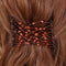 Elastic Magic DIY Double Clip Headband Bun Hair Combs Metal Hairpins Beads Comb