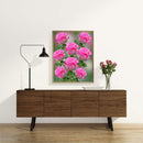 Pink Purple Rose Diamond Painting Kits, Full Square Drill, Wa
