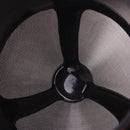 Stainless Steel Folding Coffee Filter with Brush Coffee Dripper (Black) Newly