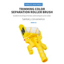 Clean-Cut Paint Edger Roller Brush Wall Ceiling Baseboard Painting Edging Tool #
