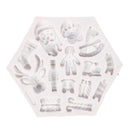 Christmas Tree Bell Silicone Cake Fondant Mold Chocolate Baking Mould Cupcake 3: