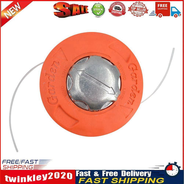 M10 Brush Mower Bump Spool Grass Trimmer Replacement Strimmer Head 2 Lines Newly
