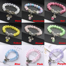 Pisces Bell Elegant Ethnic Style Bangle Jewelry Beaded Bracelet Explosion Beads
