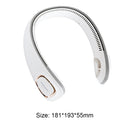 #A Mini Bladeless Hanging Neck Fan Rechargeable USB 2000mAh Mute Sport Leafless