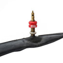 Bike Vacuum Tire Mouth Nut Cycling Inner Tube Valve Nozzle Lock Caps (Red) Newly
