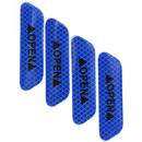 4pcs Car OPEN Reflective Tapes Warning Mark Open Car Door Stickers (Blue) Newly