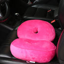 Memory Foam Plush Cushion Orthopedic Office Chair Seat Pillow (Rose Red) Newly