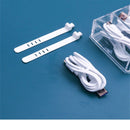 2PCS storage buckle Dustproof Small Cover Cable Storage Box Desktop Data