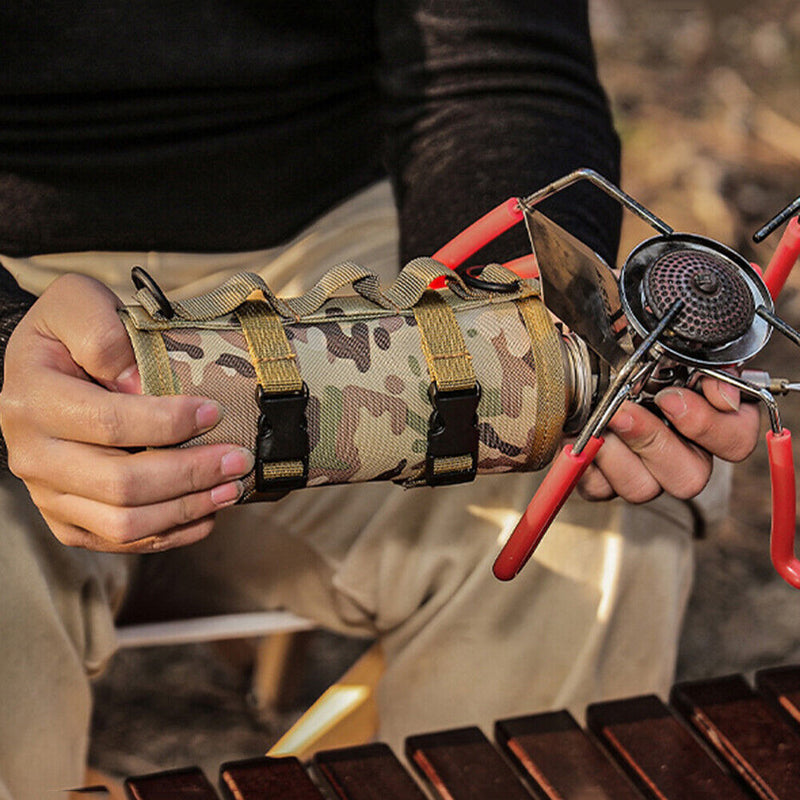 Gas Tank Protective Case Fuel Cylinder Outdoor Camping Gas Storage (CP) Newly