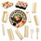 Sushi Making Kit, 10 Pieces DIY Sushi Set Plastic Sushi Maker Tool, White