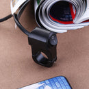 Aluminum 7/8in Motorcycle Handlebar Headlight On/Off Switch w/ LED (Black) Newly