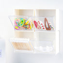 Japanese Wall Mounted Storage Box, Clear Adhesive Organ