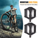 1 Pair Reflective Sheet Bicycle Pedal MTB Mountain Bike Anti-slip Pedals Newly