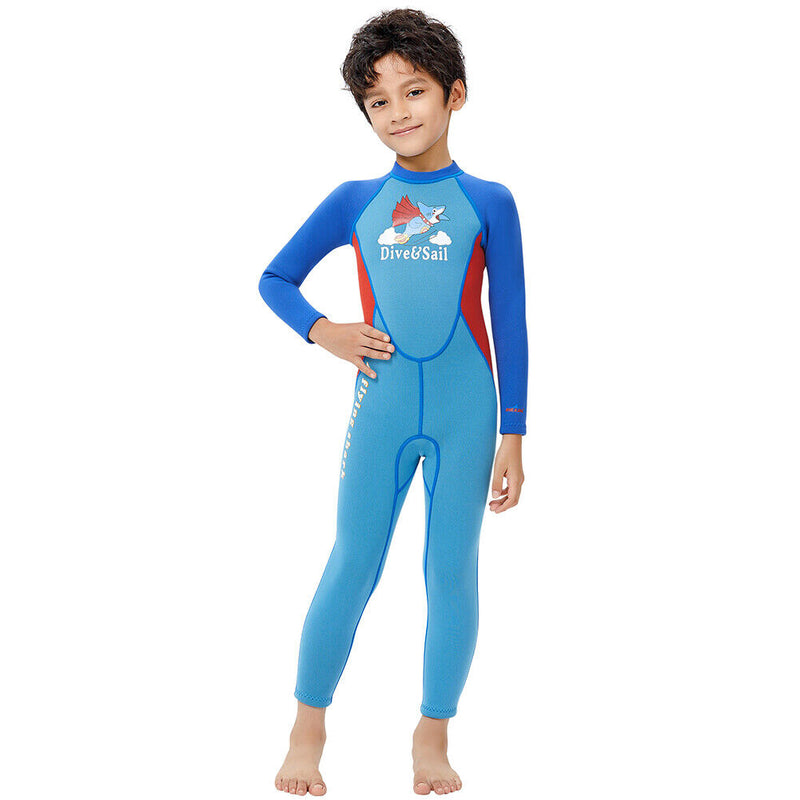 DIVE SAIL Neoprene Wetsuit Kids Long Sleeve Diving Swimwear (M151514K XL) Newly