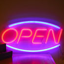 USB Powered Neon Sign Light Acrylic LED Wall Hanging Lamp Decor (Open)