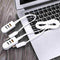 High Speed 4 Port USB2.0 Multi HUB Splitter Expansion Desktop T1H E8L1 PC C6W0