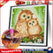 Full Drill Two Owls 5D Diamond DIY Painting Craft Kit Home Decor Newly