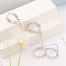 Women Chain Multi-Layer Adjustable Finger Rings Hip Pop Jewelry Punk