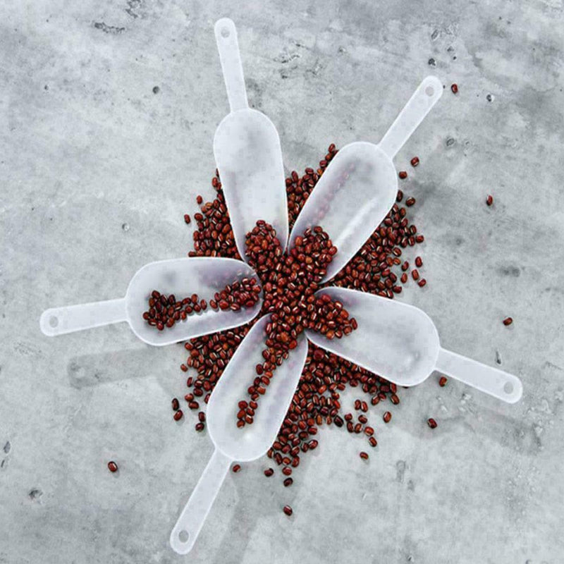 1*Multifunctional Frosted Plastic Ice Measuring Scoop Tools W0E4 C4L1 Y4E8
