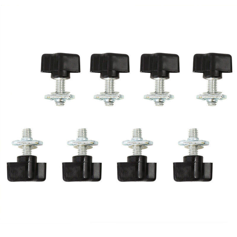 Hardtop Quick Release Thumbscrew Washer Nut Set for Jeep Wrangler YJ TJ JK 87-17