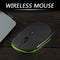 2.4GHz Wireless 1600 DPI Adjustable Optical Laptop PC Mouse (Black)