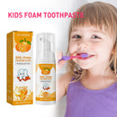 Fruit Flavor Foam Toothpaste Prevent Tooth Decay Protect Gums for Children Te