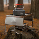 Mounthiker BBQ Grill Rack Holder Portable Folding Stove Rack for Picnic Fis